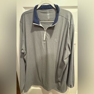 Rhoback gray 1/2 zip XXL